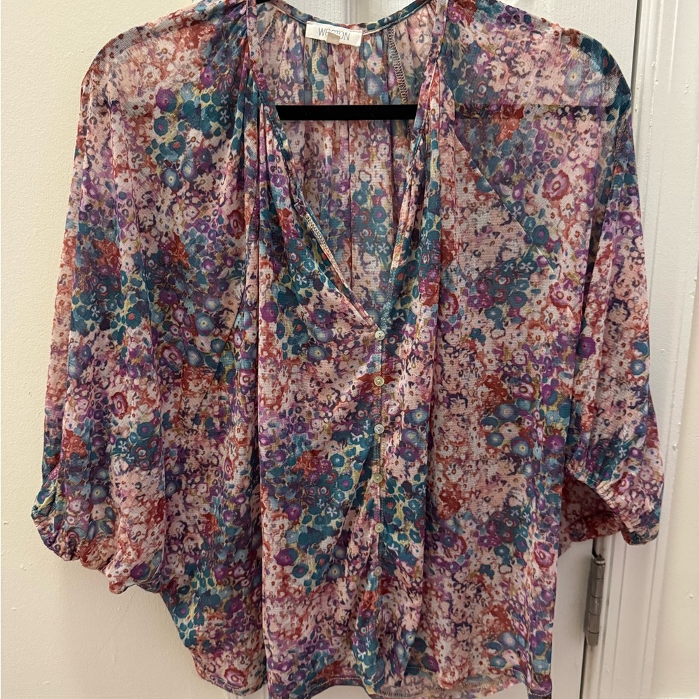 Multicolor Floral Blouse